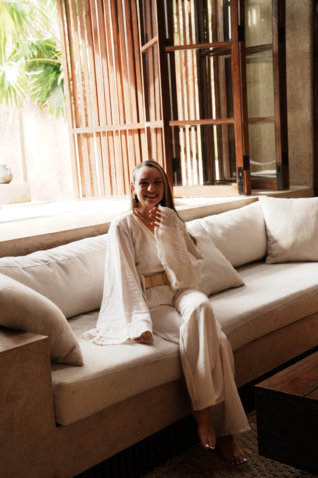 Anastasia beim Online Business Mentoring für Frauen auf Bali